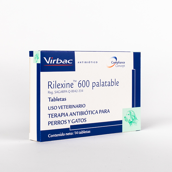 Rilexine 600 | Infecciones en Perros Gatos Virbac Colombia